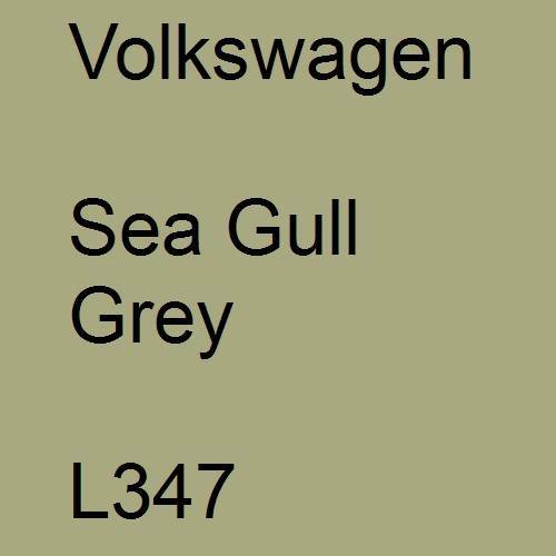 Volkswagen, Sea Gull Grey, L347.